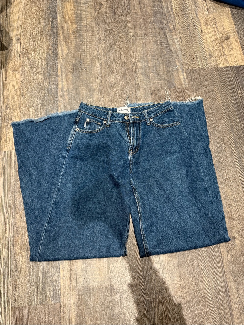 Princess Polly Darla Low Rise Straight Leg Jean